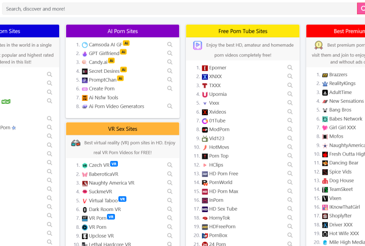 Any Porn Sites